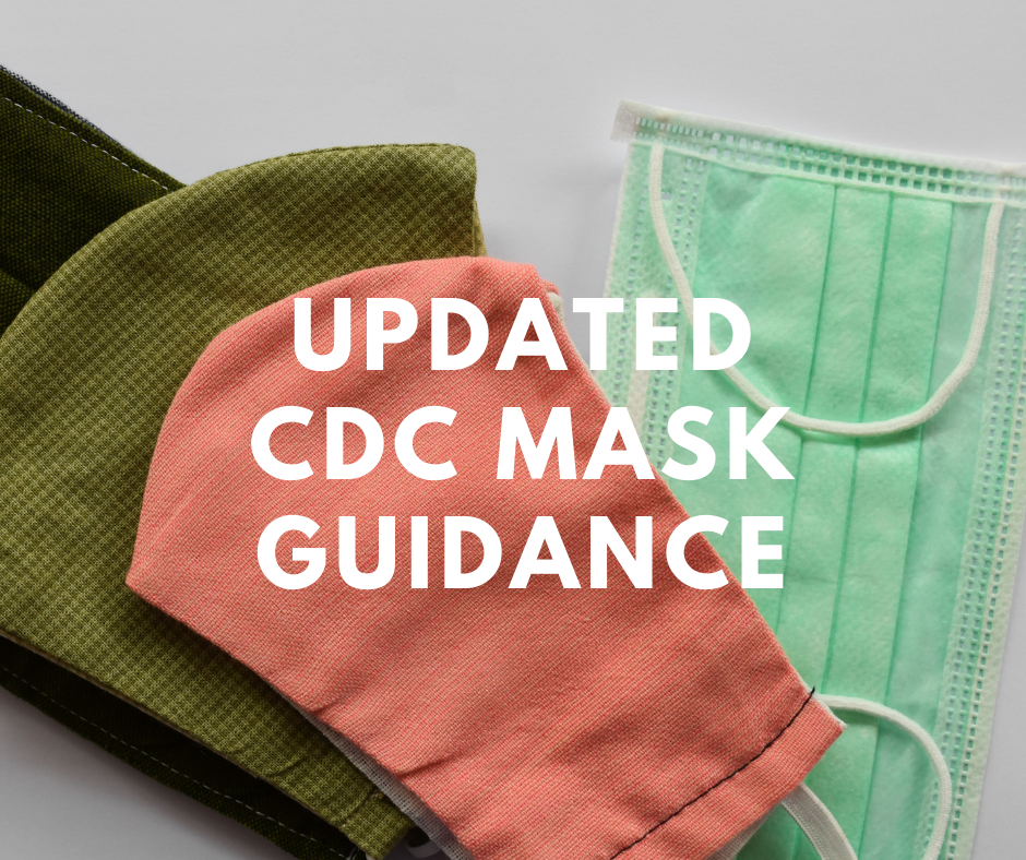 CDC Updates Mask Guidance Scott County, Iowa